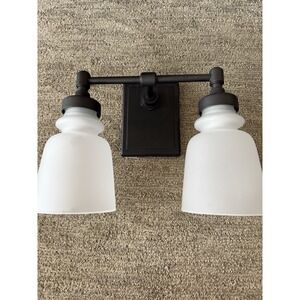 Pottery Barn Vanity Double Light Antique Bronze